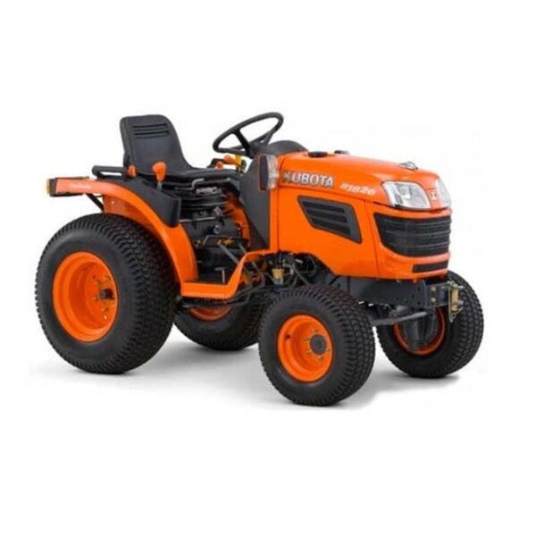 tracteur kubota type b 1620 d avec gyrobroyeur smaf
